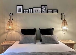 4 chambres, fer et planche à repasser, Wi-Fi, draps fournis