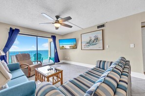 Condo, Multiple Beds (Regency Towers 1212) | Living area - Regency Towers 1212 (Panama City Beach)
