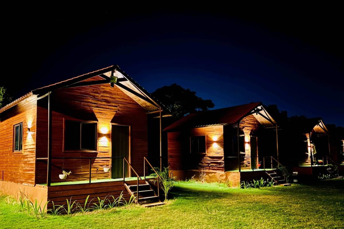 Cottage, vue lac