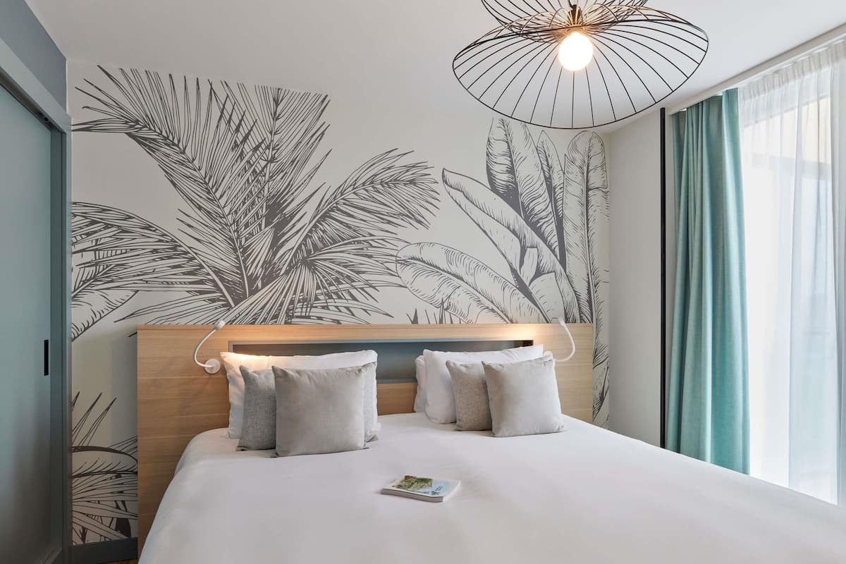 1 Schlafzimmer, Zimmersafe, Verdunkelungsvorhänge