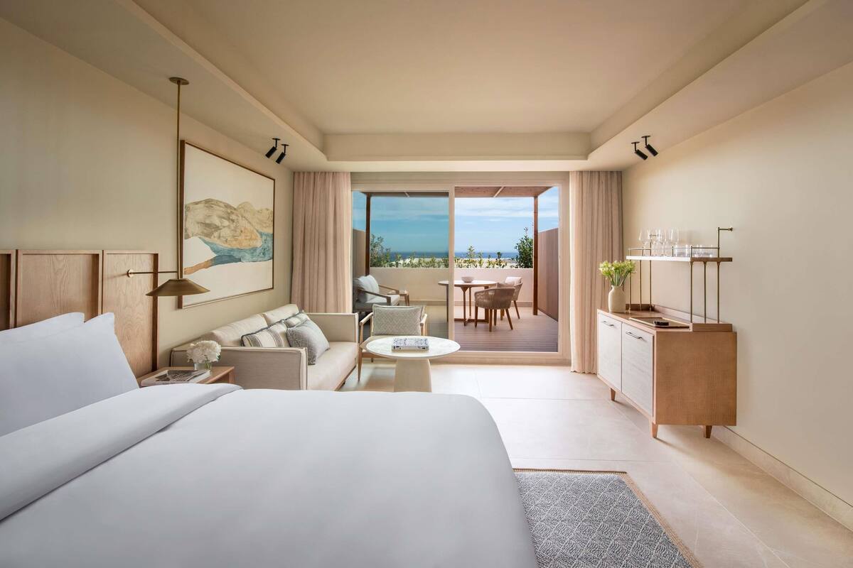 Sábanas de algodón egipcio, ropa de cama de alta calidad, minibar
