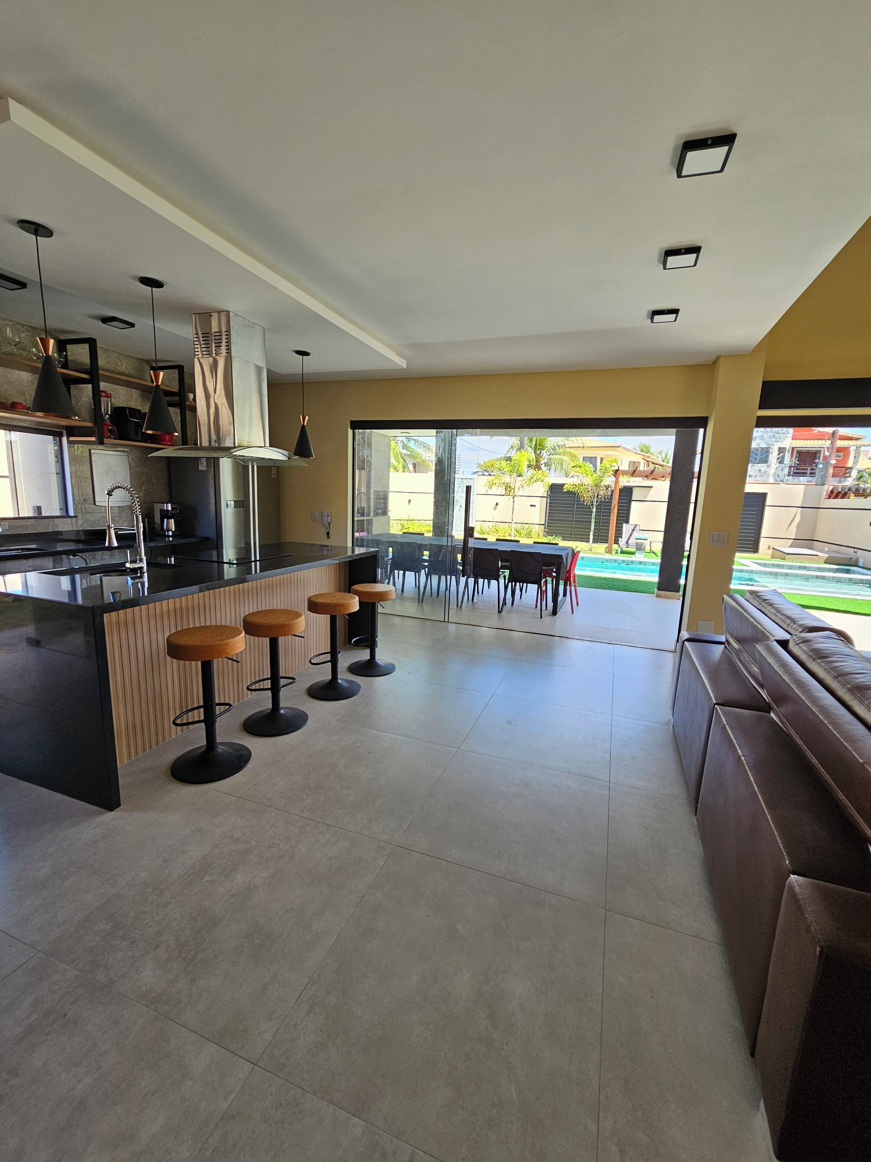 Vila | Cozinha privada | Geladeira grande, liquidificador, mixer de alimentos