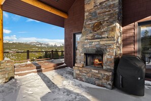 Terrace/patio - Diamon Hitch Ski in/Out Big Sky (Big Sky)