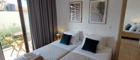 2 Schlafzimmer, Bügeleisen/Bügelbrett, kostenloses WLAN, Bettwäsche