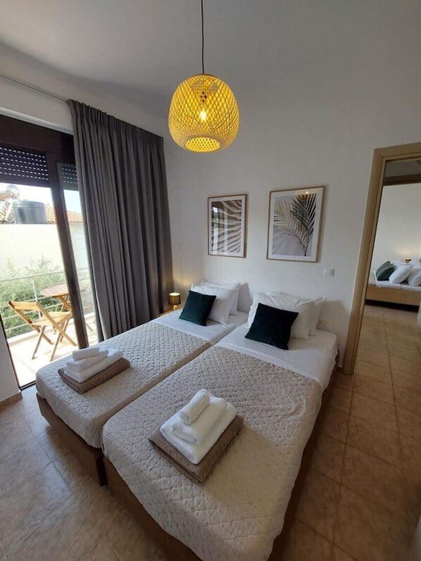 2 Schlafzimmer, Bügeleisen/Bügelbrett, kostenloses WLAN, Bettwäsche