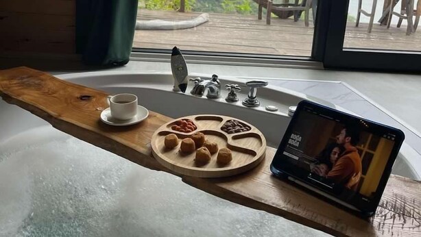Bungalow, Balkon, Meerblick | Ausblick vom Zimmer