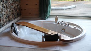 Bungalow, Balkon, Meerblick | Komfortbadewanne