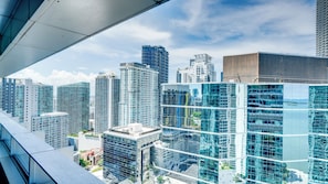 Exclusive-Apartment, 1 Schlafzimmer, Balkon, Meerblick | Balkon