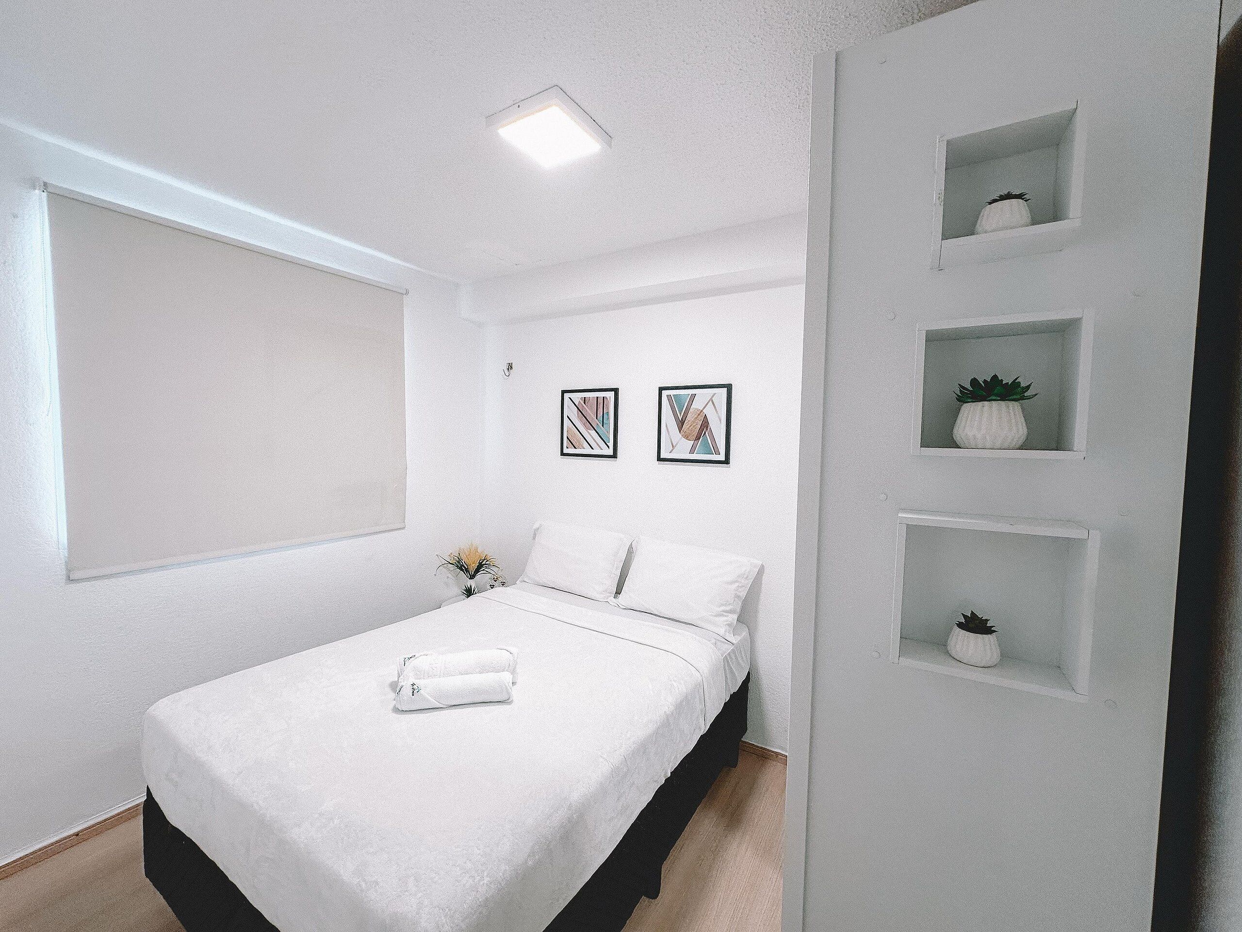 Departamento clásico | 2 habitaciones, espacio para trabajar con laptop y wifi gratis 