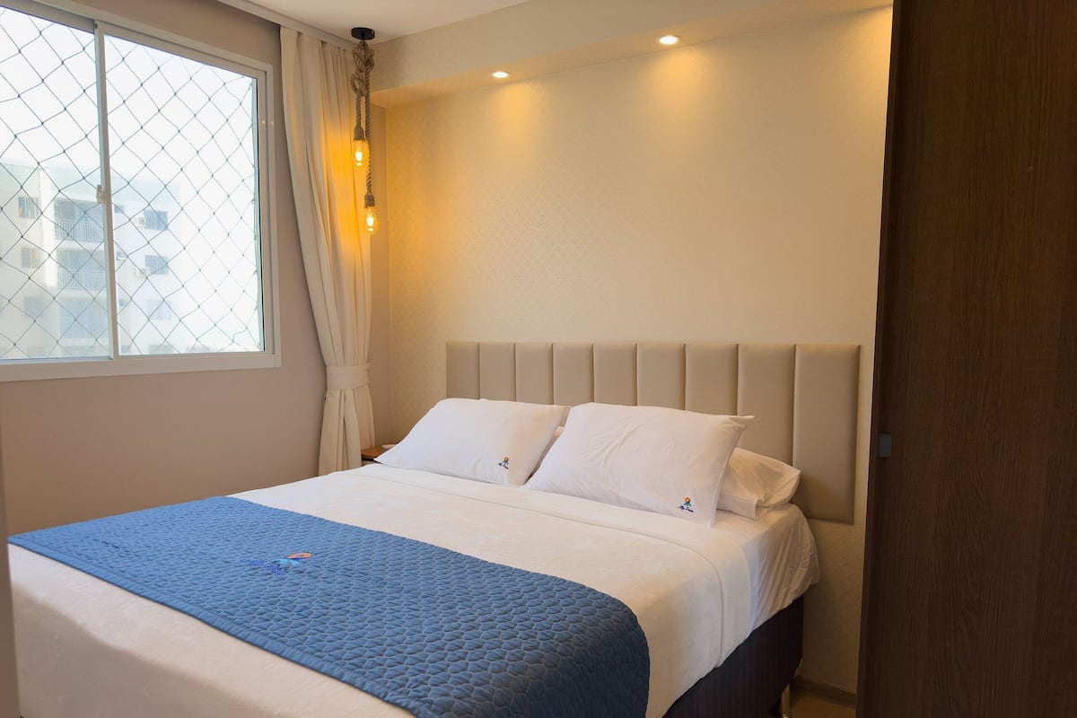 Lägenhet Comfort | 2 sovrum, arbetsyta för laptop och gratis wi-fi