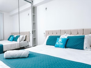 2 bedrooms, laptop workspace, free WiFi
