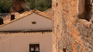 Blick von der Unterkunft