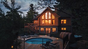 Exterior - Chalet White Wolf Spa at Fiddler Lake with Private Spa, Sauna, and Pool (Mille-Isles)