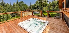 Bain à remous extérieur