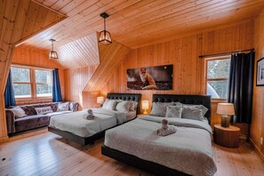 4 habitaciones, cuna de viaje, wifi gratis y ropa de cama 