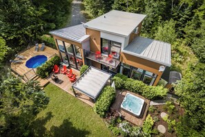 Exterior - Chalet Villa Bianca Spa & river access (Sainte-Béatrix)