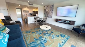 TV - Beachfront Larger Corner Unit | Balcony | Pool (South Padre Island)