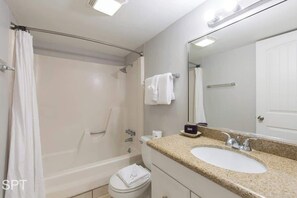 Hair dryer, towels