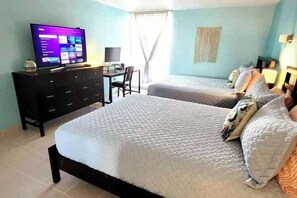 2 chambres, fer et planche à repasser, Wi-Fi, draps fournis