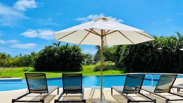 屋外プール、温水プール