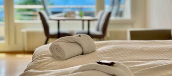 Modern "Waldluft" apartment with pool and sauna in Scheidegg in the Allgäu