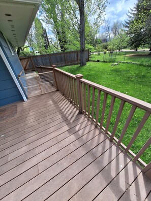 Terrace/patio - Mother In Law Suite, ADA accessible, pet friendly, rural location (Sheridan)