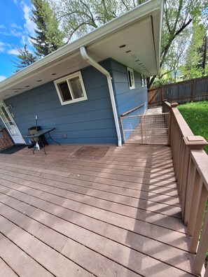Terrace/patio - Mother In Law Suite, ADA accessible, pet friendly, rural location (Sheridan)
