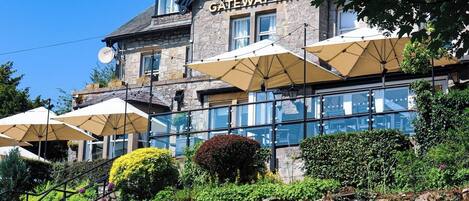 Fassade der Unterkunft