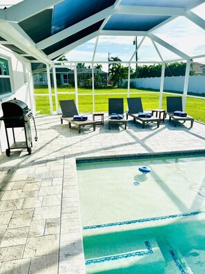 Piscine chauffée