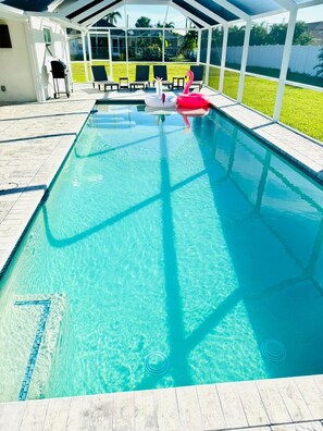 Piscine chauffée