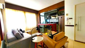 Living area - Floripa, small and sexy. (Centro Florianópolis)
