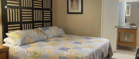 Chambre, 1 très grand lit