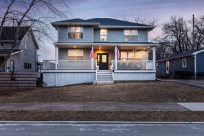 Exterior - The Sheridan Grand | 8 Bedrooms | Pet Friendly | Hot Tub | Sauna (Michigan City)