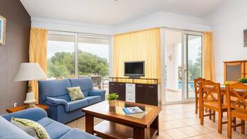 Televisión y reproductor de DVD