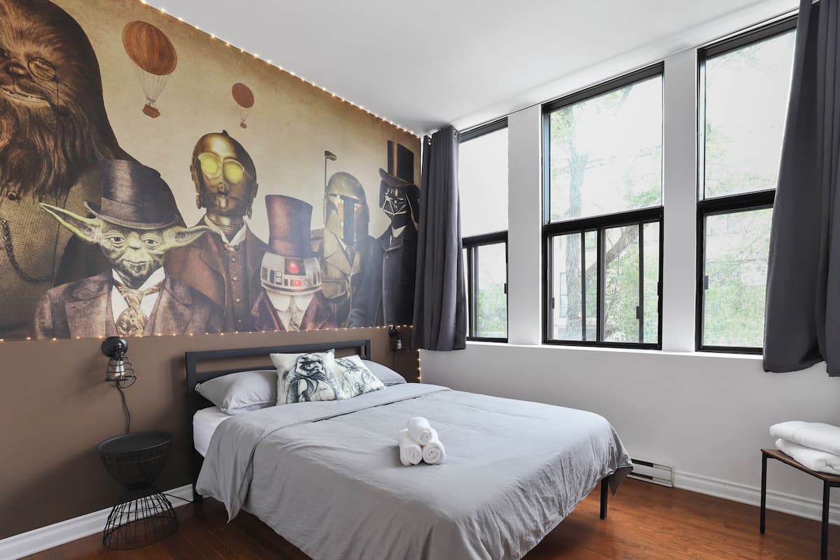 Design appartement | 3 slaapkamers, een strijkplank/strijkijzer, babybedden, gratis wifi