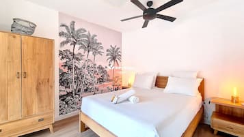 Wi-Fi de cortesia, roupa de cama