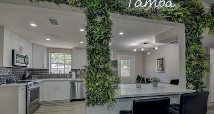 Family Friendly 5BR Tampa Home 10Min To Downtown