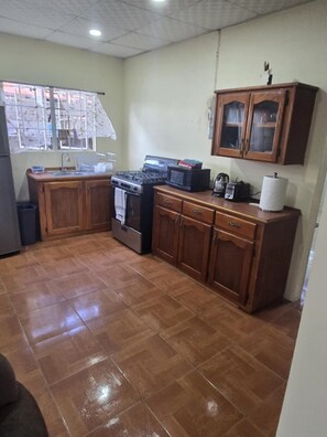 Microwave, oven, stovetop