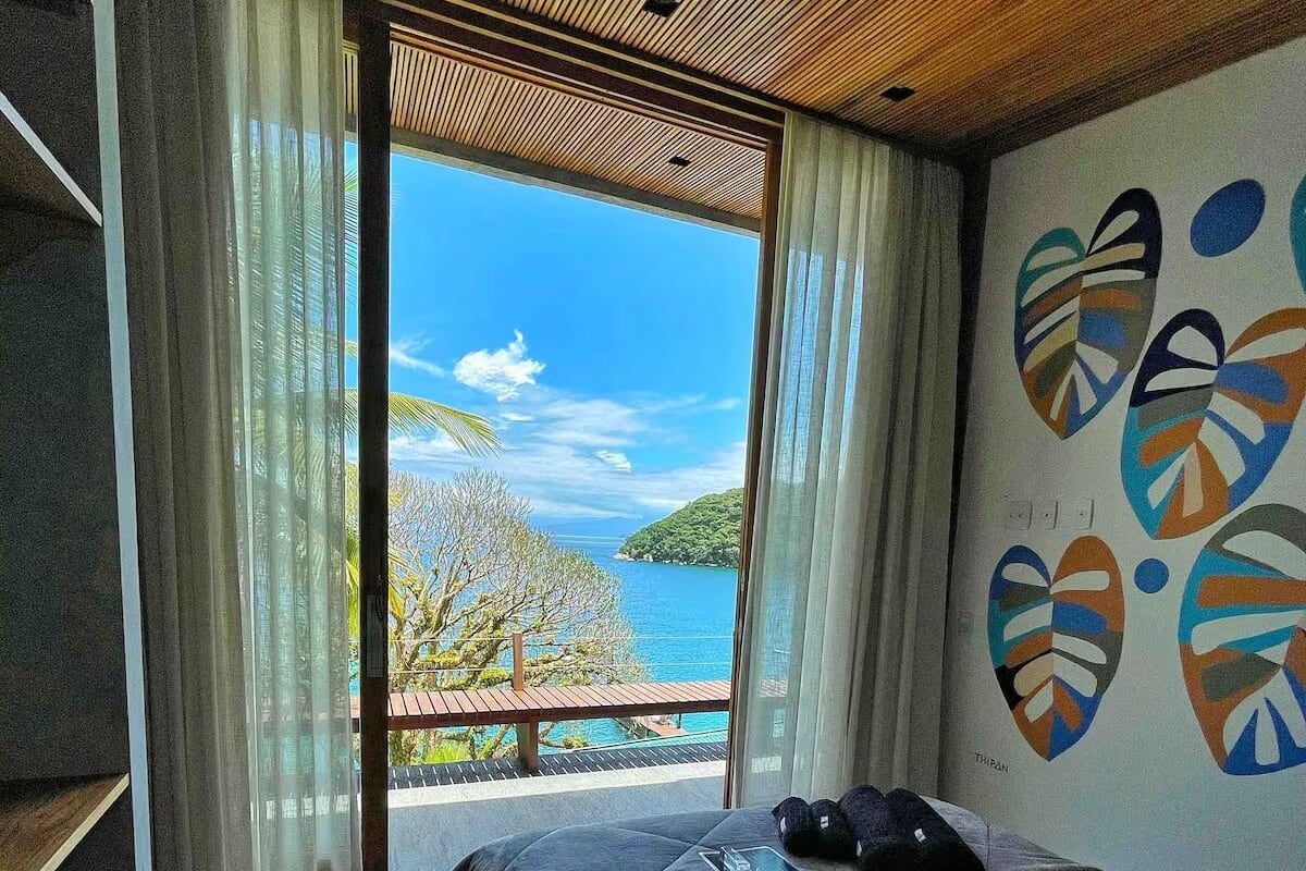 Kamar Double Deluks, pemandangan laut | Pemandangan pantai/laut