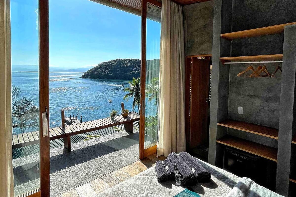 Kamar Double Deluks, pemandangan laut | Pemandangan pantai/laut