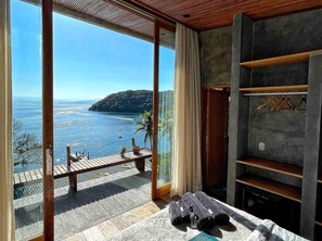 Deluxe Double Room, Sea View | Beach/ocean view - Verde Mar Ilha Grande (Angra dos Reis)