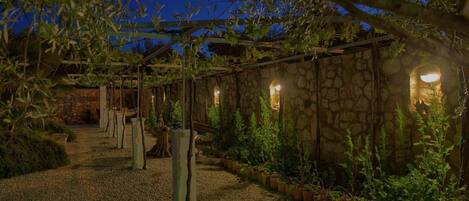 Overnattingsstedets uteområder