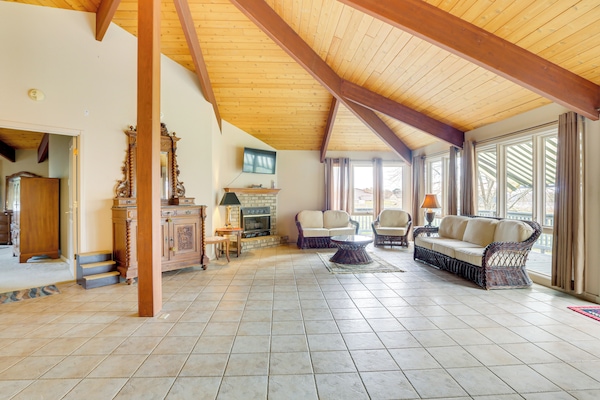 Siler City Vacation Rental | 4BR | 3.5BA | 3,250 Sq Ft | 2 Steps Required