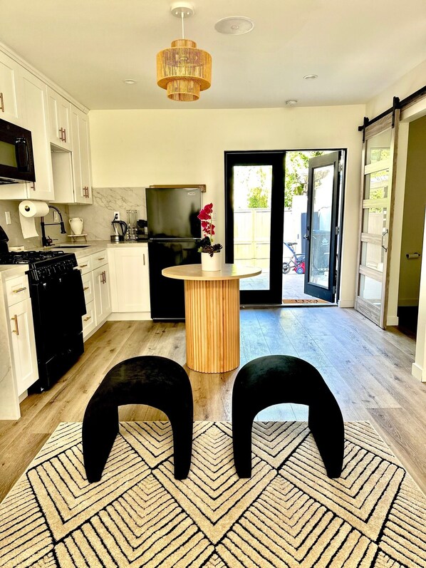 Microwave, oven, stovetop