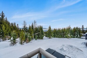 Deluxe Townhome, Mountain View | View from room - Fresh Tracks Retreat Ski In Out Hot Tub (Beaverdell)