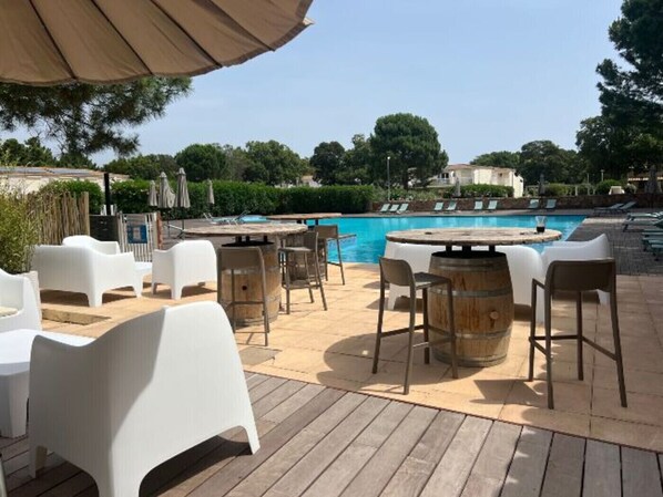 Una piscina climatizada