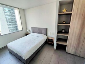 1 makuuhuone, silitysrauta/-lauta, vauvan matkasänky, ilmainen Wi-Fi