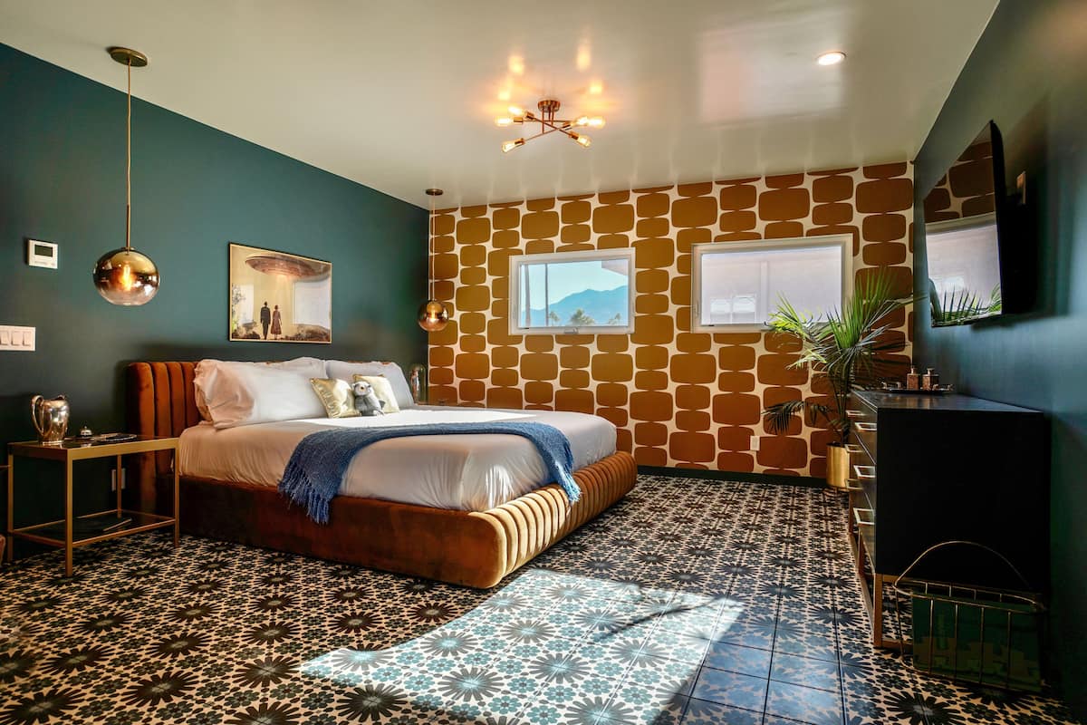 Premium bedding, down comforters, memory foam beds, in-room safe