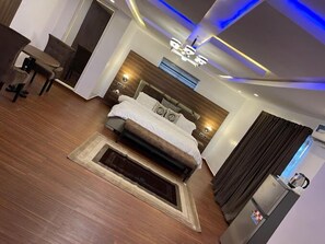 Appartement Luxe, balcon, vue ville