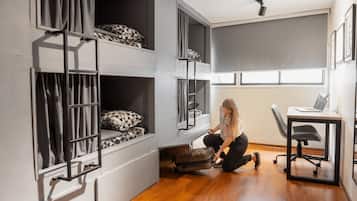 Room, Mixed Dorm | WiFi (free), individually furnished, bed sheets